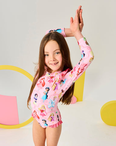 DISNEY PRINCESS RIBBON SUNSUIT