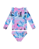 DISNEY FROZEN SUNSET LONG SLEEVE RASH SET