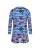 MARVEL OFF BEAT LONG SLEEVE RASHIE SWIM SET
