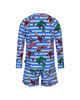MARVEL OFF BEAT LONG SLEEVE RASHIE SWIM SET