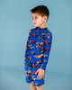 HOT WHEELS LONG SLEEVE RASHIE SWIM SET