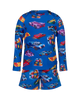 HOT WHEELS LONG SLEEVE RASHIE SWIM SET