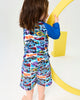 HOT WHEELS COMIC RASHIE SWIM SET
