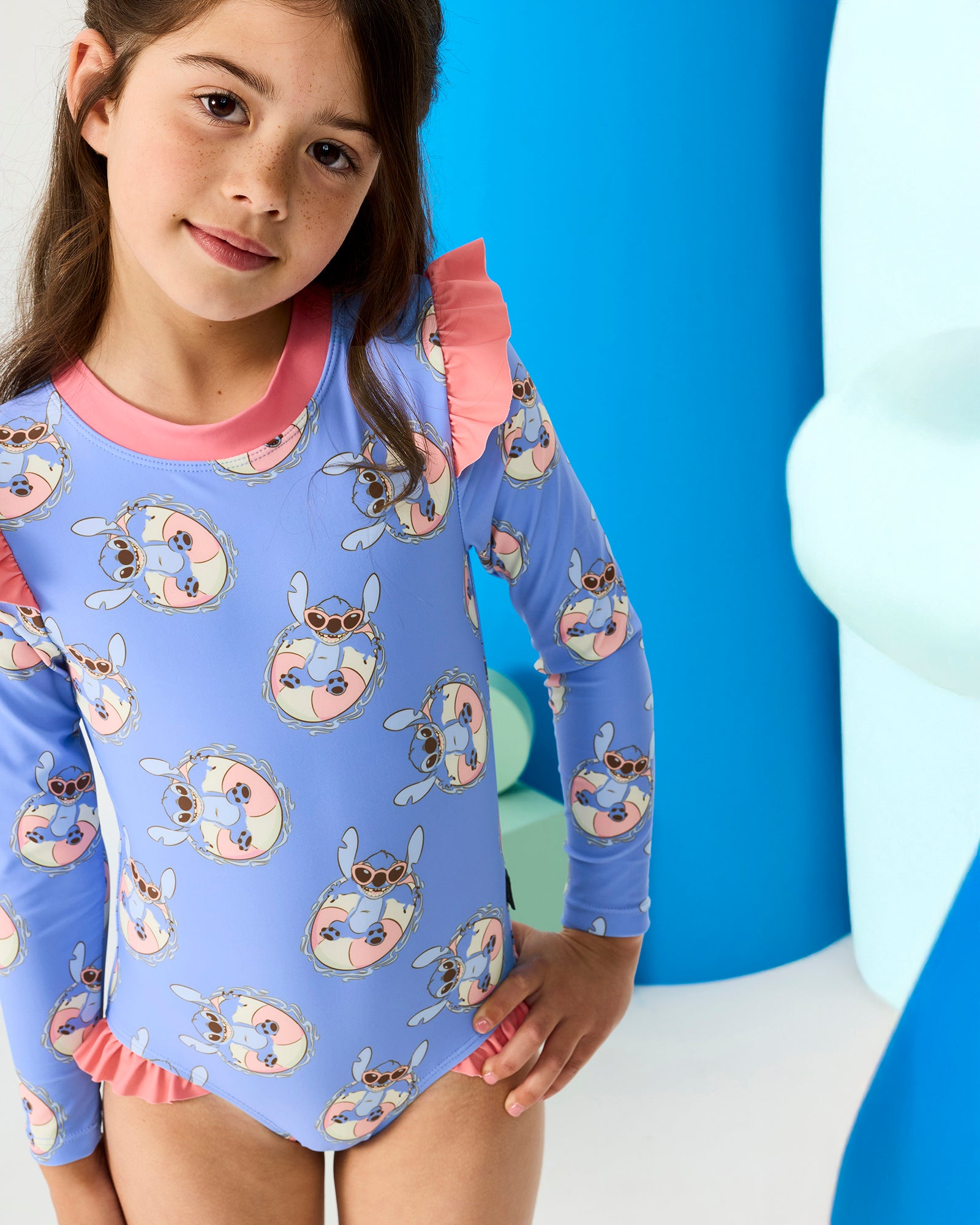 DISNEY STITCH FLOATIE LONG SLEEVE PADDLESUIT