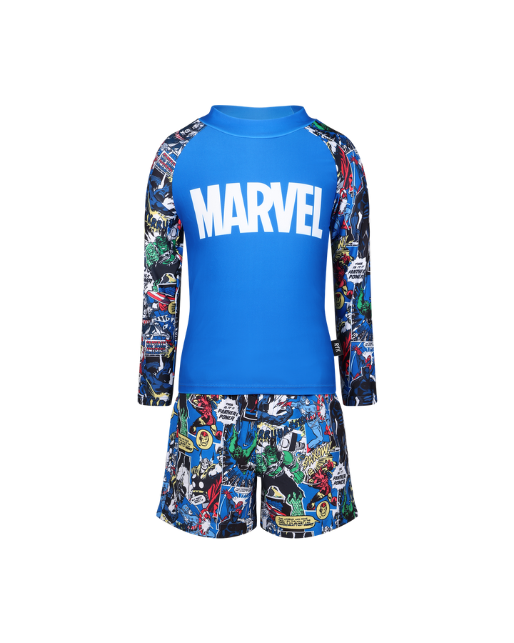 MARVEL RASHIE SET IN BLUE