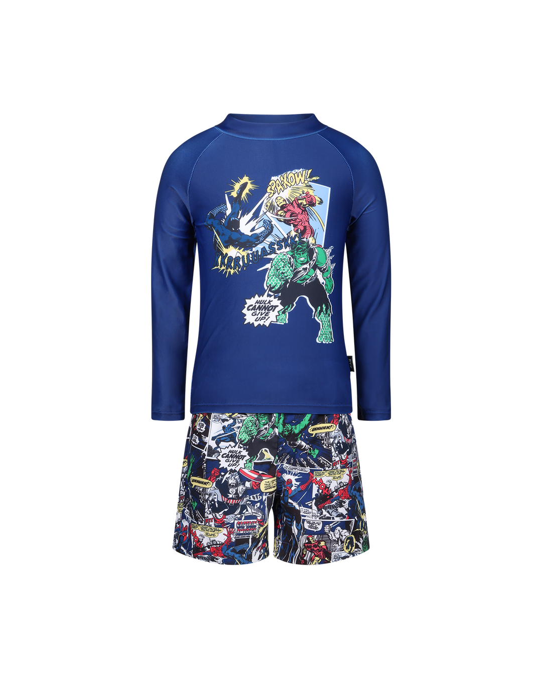 MARVEL RASHIE SET IN NAVY