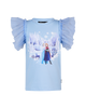 DISNEY FROZEN PRINCESSES SHORT SLEEVE FRILL T-SHIRT
