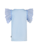 DISNEY FROZEN PRINCESSES SHORT SLEEVE FRILL T-SHIRT