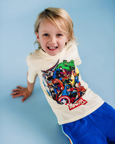 MARVEL SUPER HEROES SHORT SLEEVE T-SHIRT