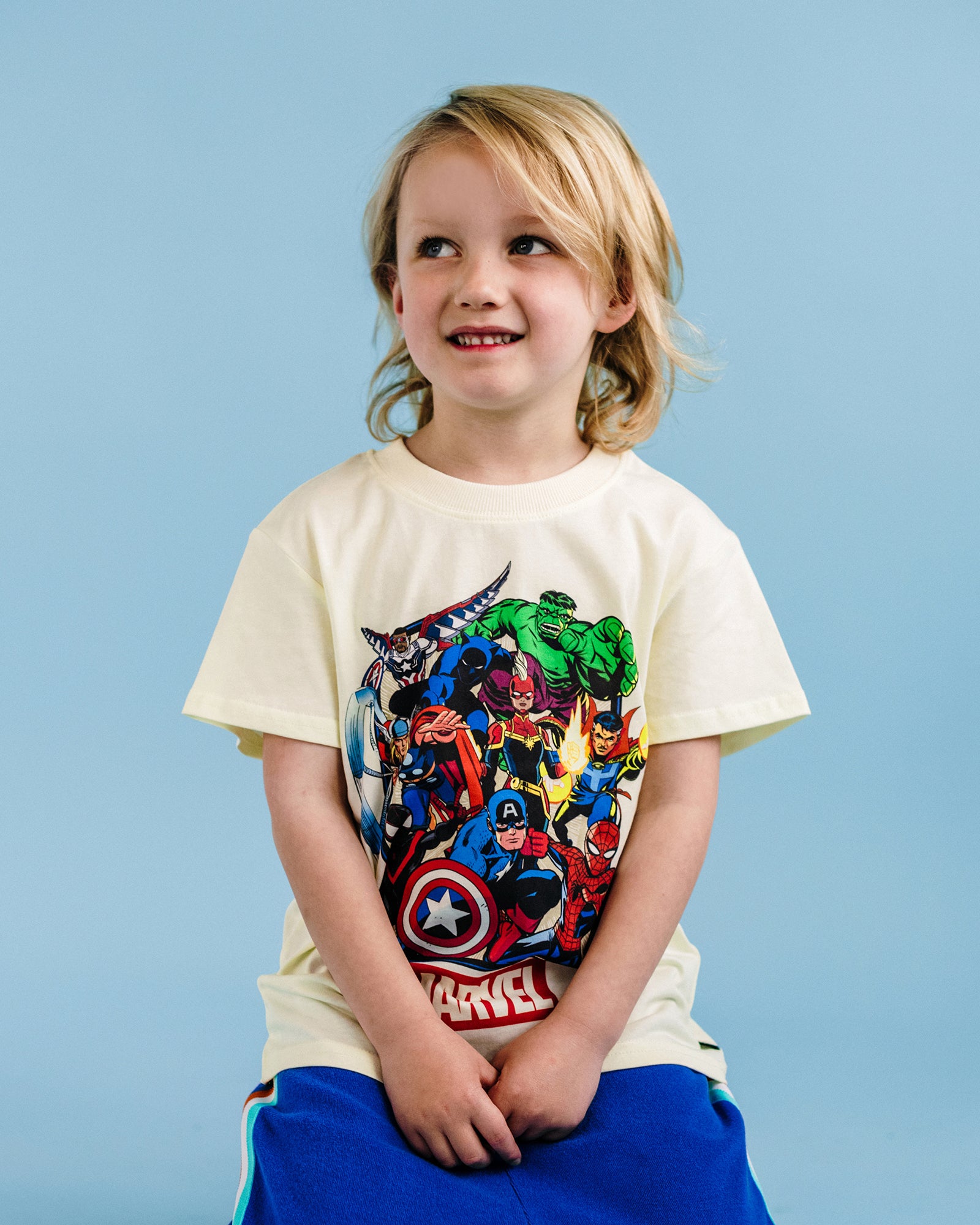 MARVEL SUPER HEROES SHORT SLEEVE T-SHIRT