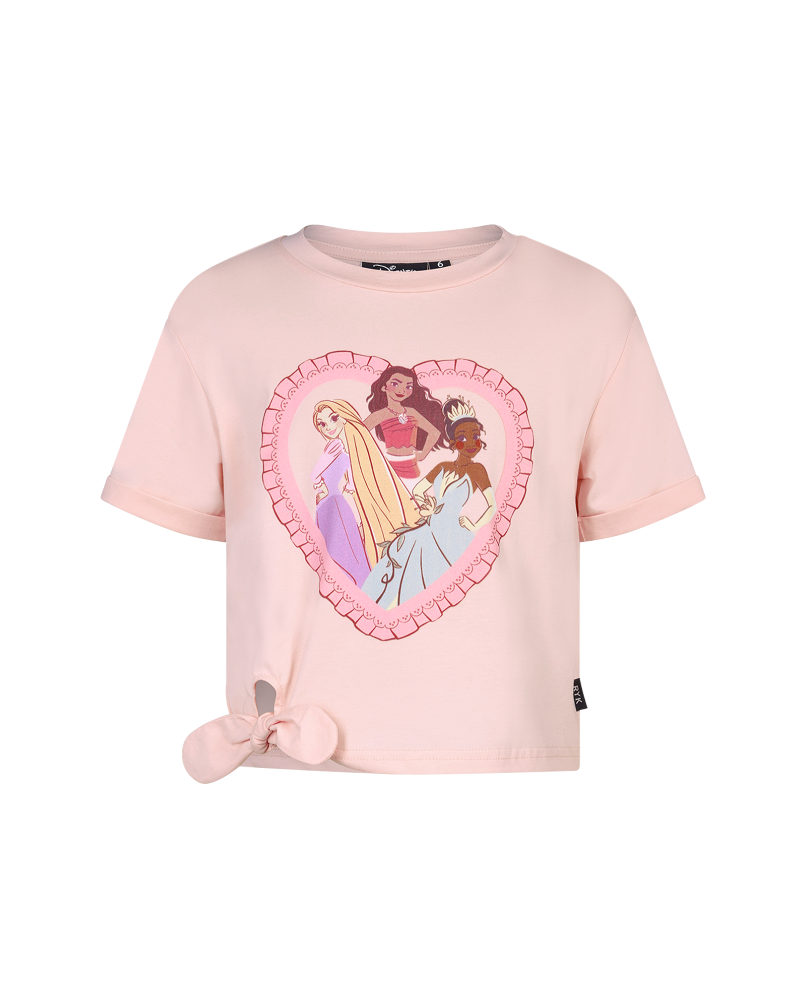 DISNEY PRINCESS HEARTS SHORT SLEEVE T-SHIRT
