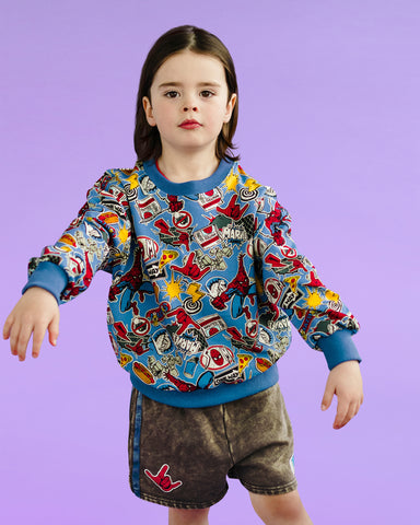 AMAZING SPIDER-MAN LONG SLEEVE SWEATSHIRT