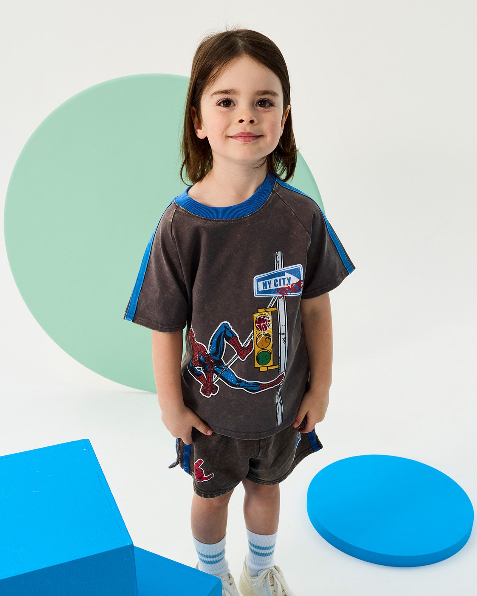 SPIDER-MAN OFF BEAT SPIDEY SHORT SLEEVE T-SHIRT