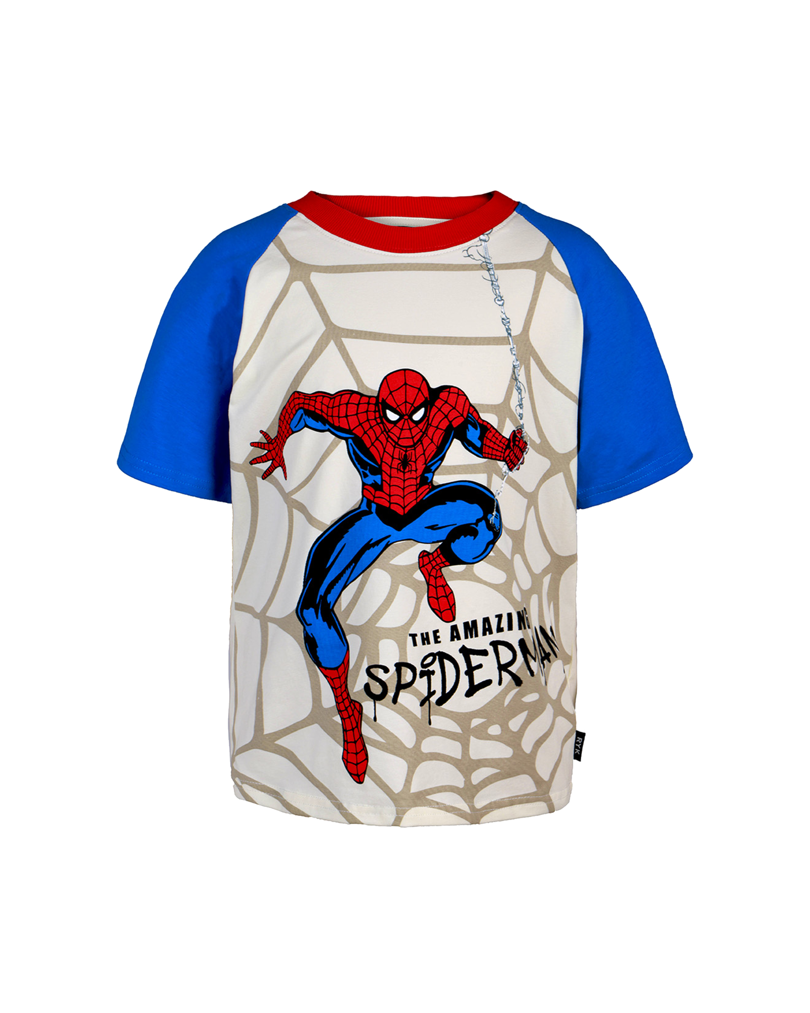 SPIDER-MAN WEB SHORT SLEEVE T-SHIRT
