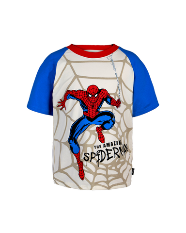 SPIDER-MAN WEB SHORT SLEEVE T-SHIRT