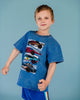 HOT WHEELS VINTAGE CARS SHORT SLEEVE T-SHIRT