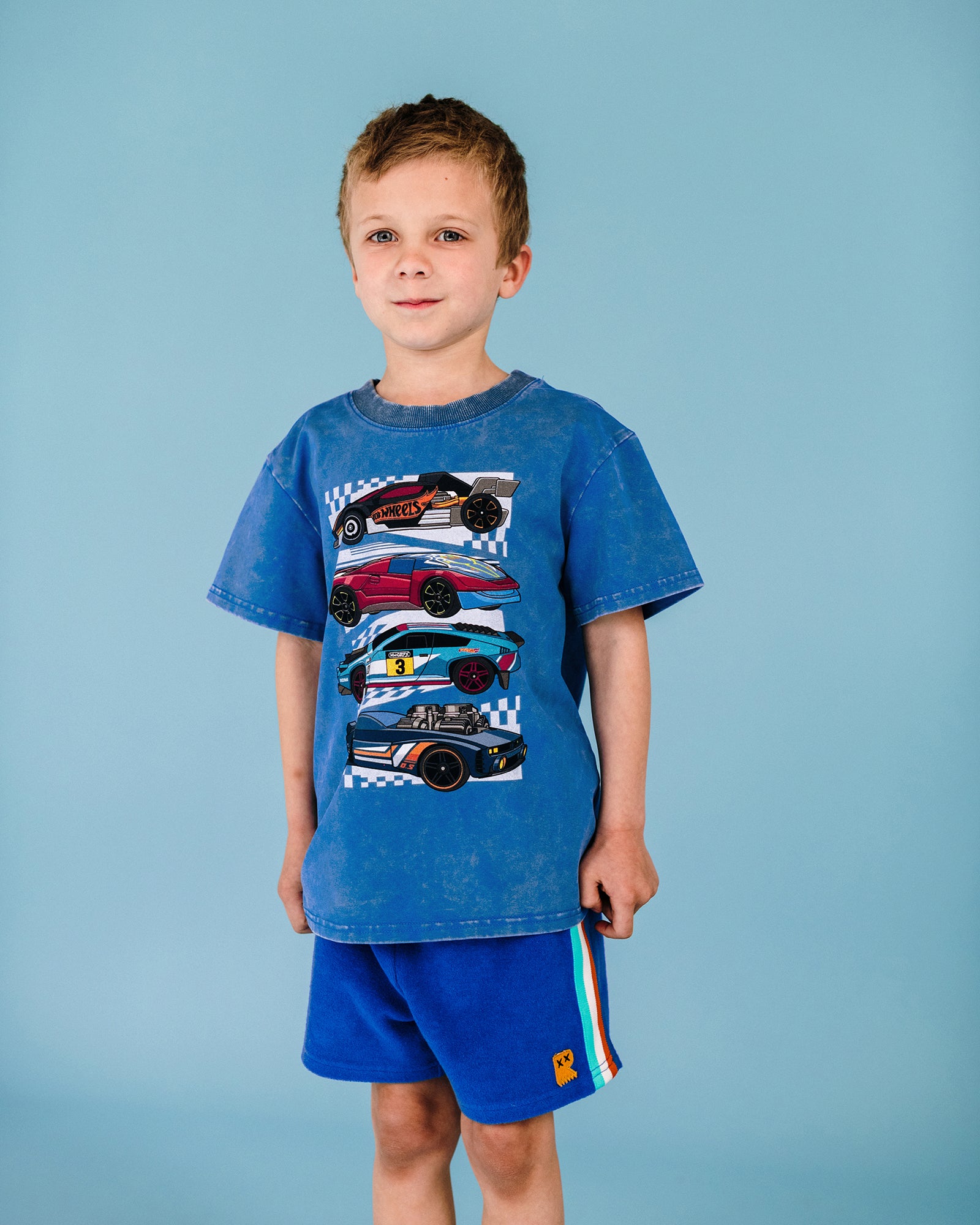 HOT WHEELS VINTAGE CARS SHORT SLEEVE T-SHIRT