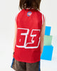 MARVEL AVENGERS BASKETBALL SINGLET IN RED