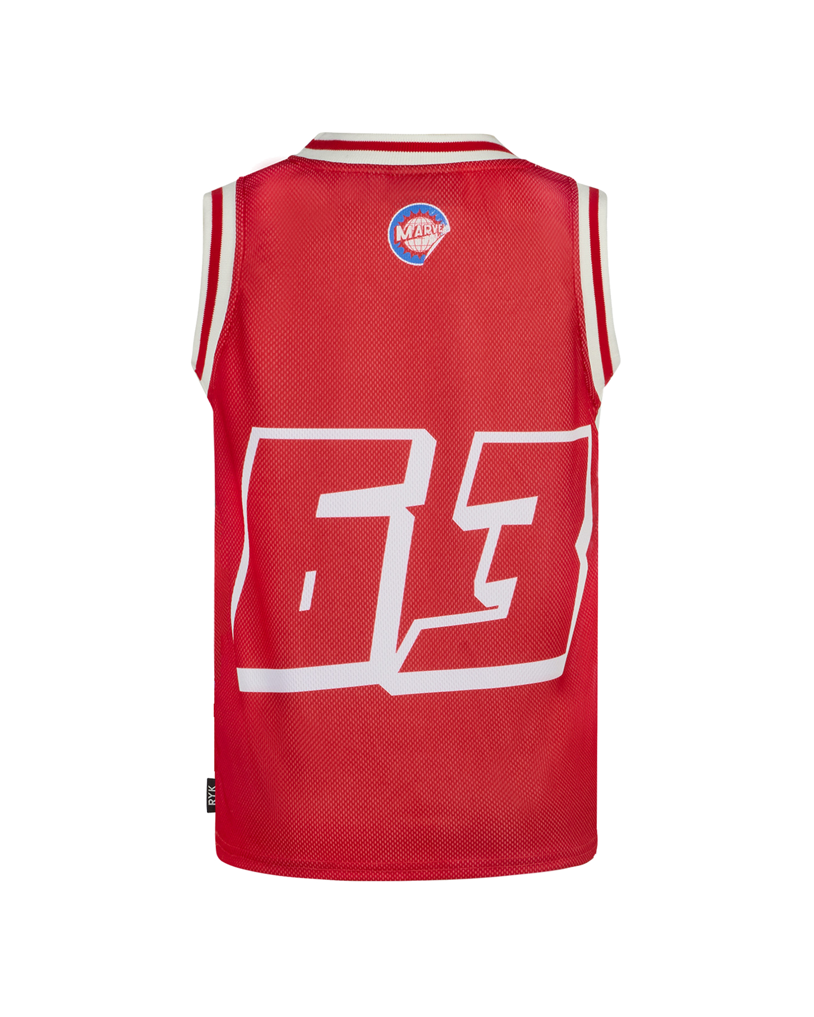 MARVEL AVENGERS BASKETBALL SINGLET IN RED