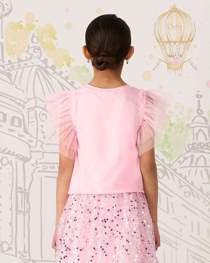 CLARIS THE MOUSE BLUSH T-SHIRT