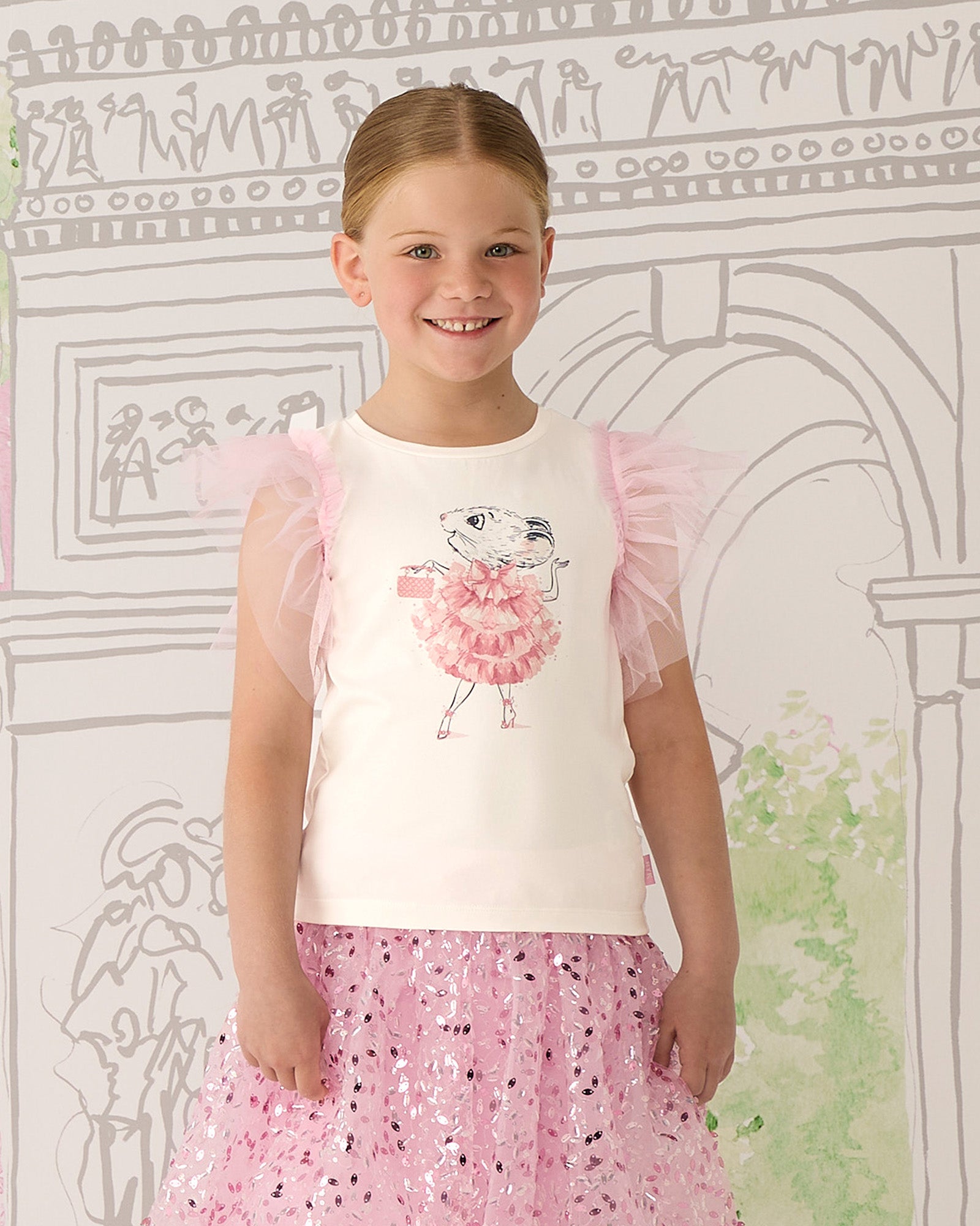 CLARIS THE MOUSE SNOW WHITE T-SHIRT