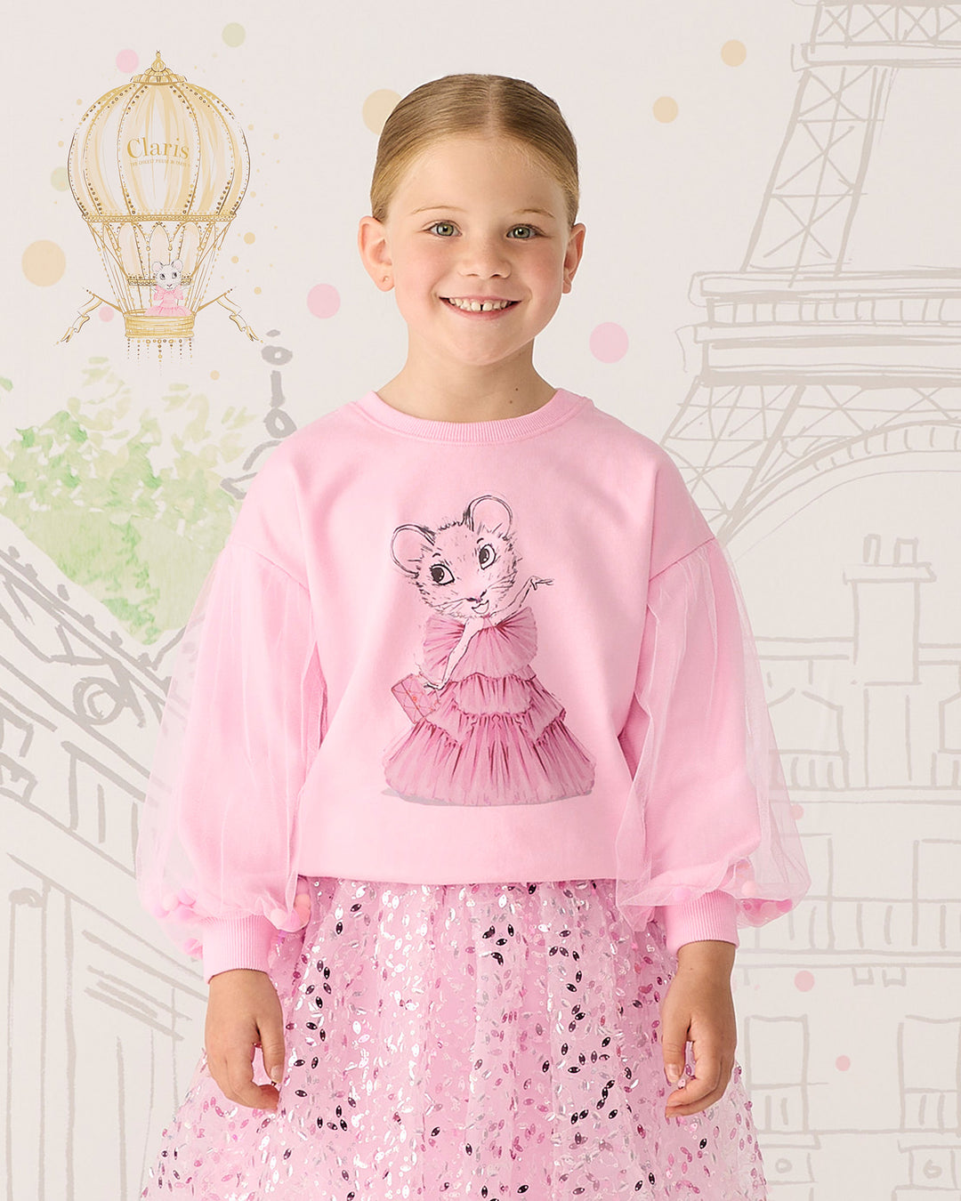 CLARIS THE MOUSE SWEATSHIRT