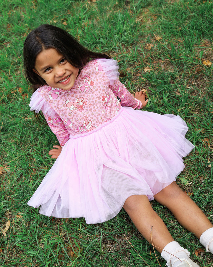 DISNEY THUMPER LONG SLEEVE CIRCUS FRILL DRESS