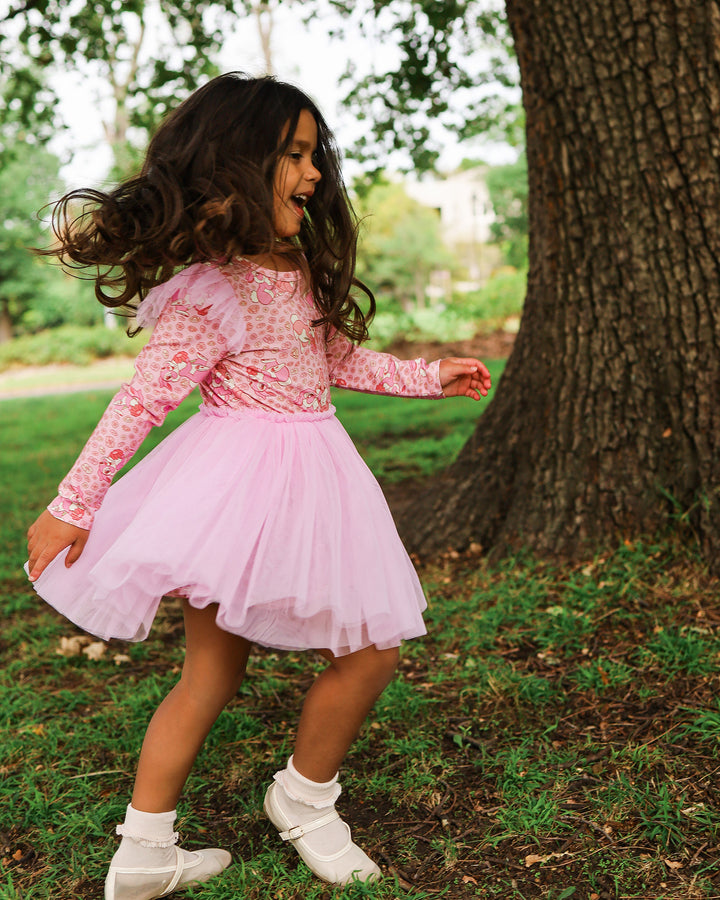 DISNEY THUMPER LONG SLEEVE CIRCUS FRILL DRESS