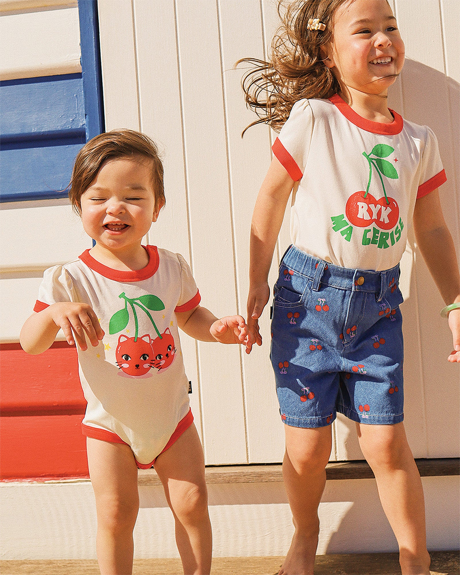 CHERRY CAT RUBY RINGER BODYSUIT