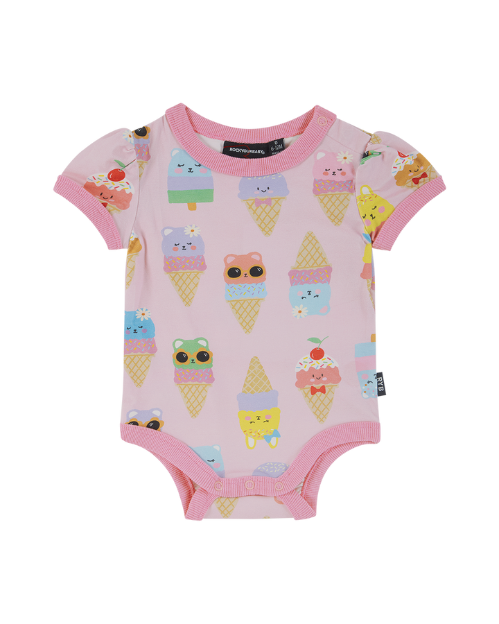 PASTEL SCOOPS RUBY RINGER BODYSUIT