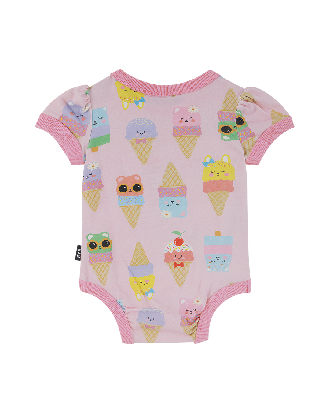 PASTEL SCOOPS RUBY RINGER BODYSUIT