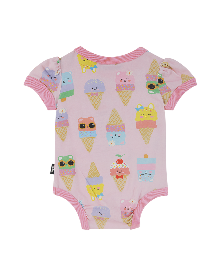 PASTEL SCOOPS RUBY RINGER BODYSUIT