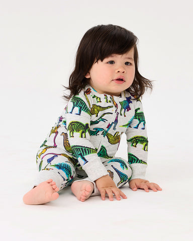 DINO POP LONG SLEEVE COVERALL