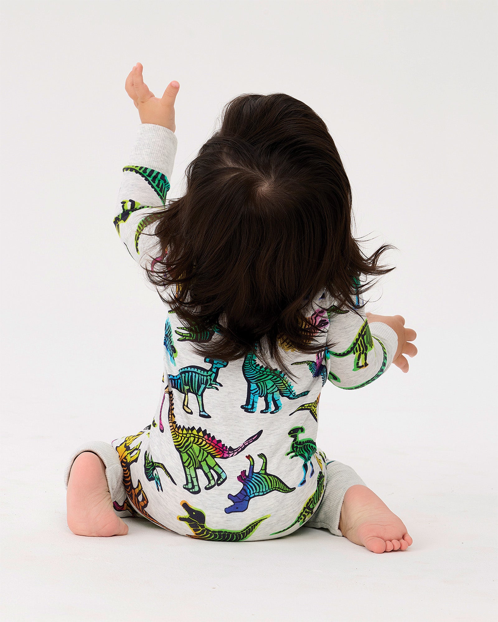 DINO POP LONG SLEEVE COVERALL