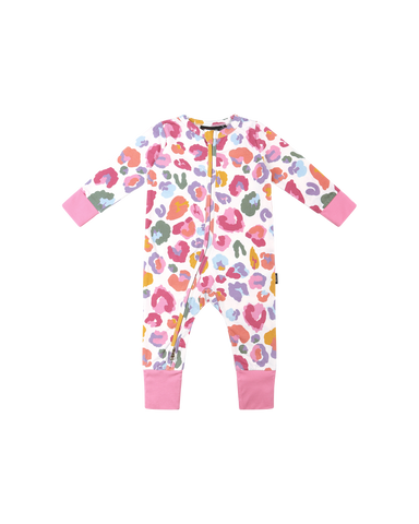 RAINBOW LEOPARD COVERALL
