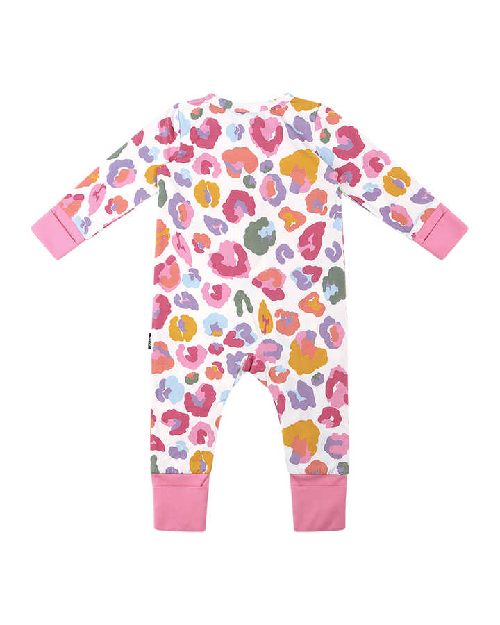 RAINBOW LEOPARD COVERALL