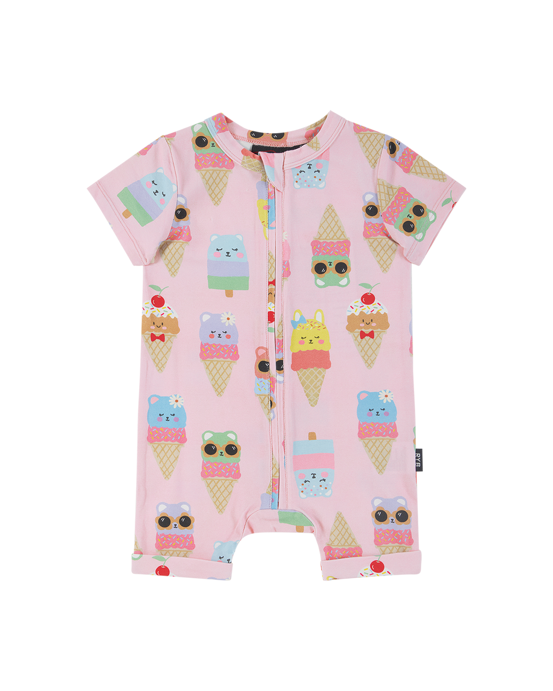 PASTEL SCOOPS MIMI SHORTY COVERALL
