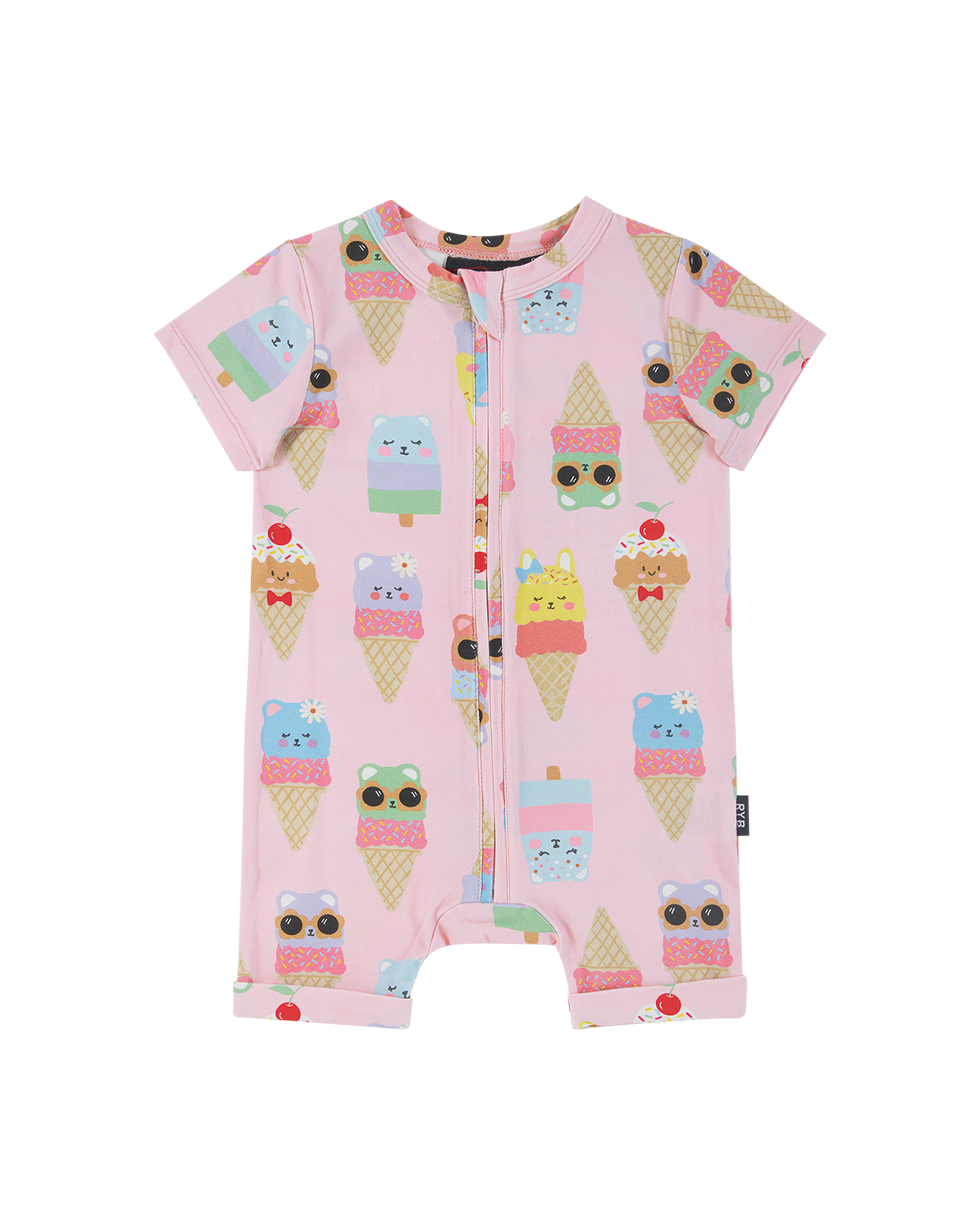 PASTEL SCOOPS MIMI SHORTY COVERALL