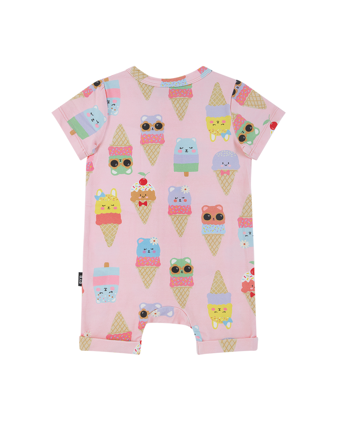 PASTEL SCOOPS MIMI SHORTY COVERALL