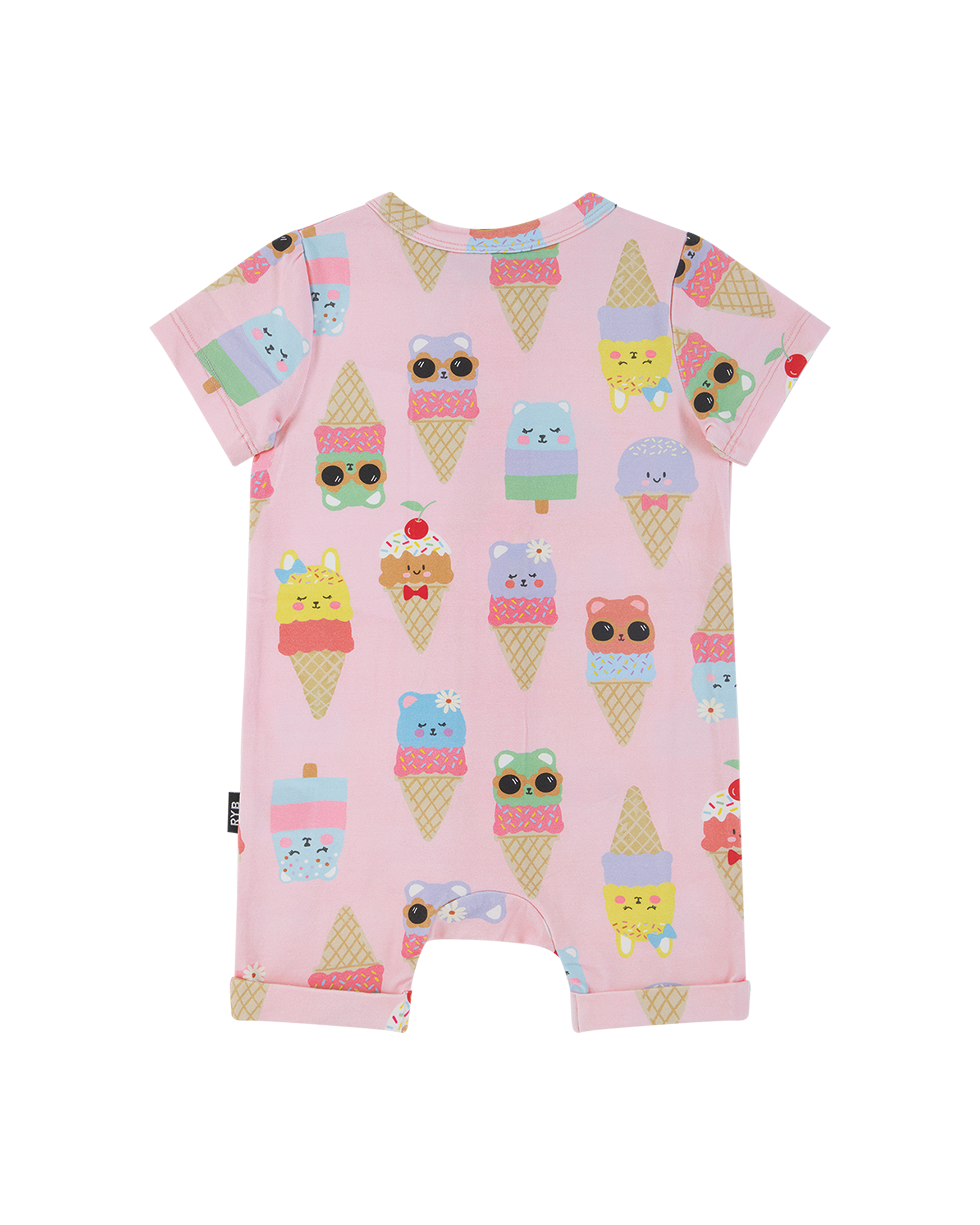 PASTEL SCOOPS MIMI SHORTY COVERALL