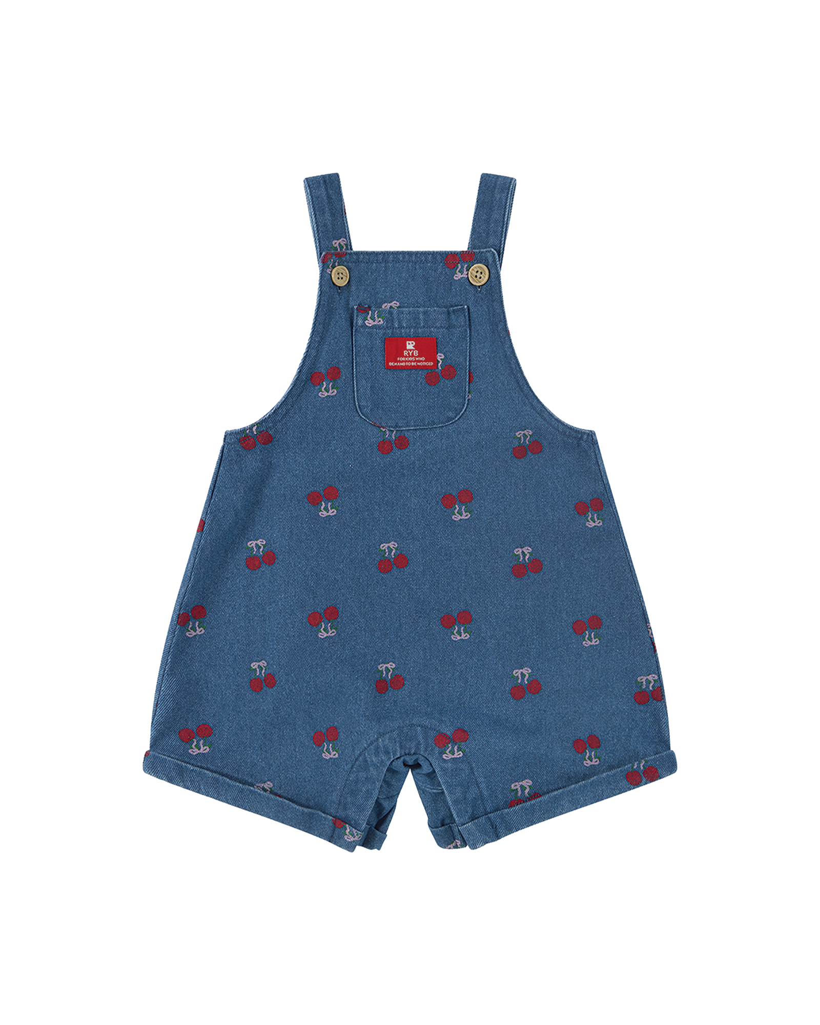 CHERRY TRIXIE BABY OVERALL