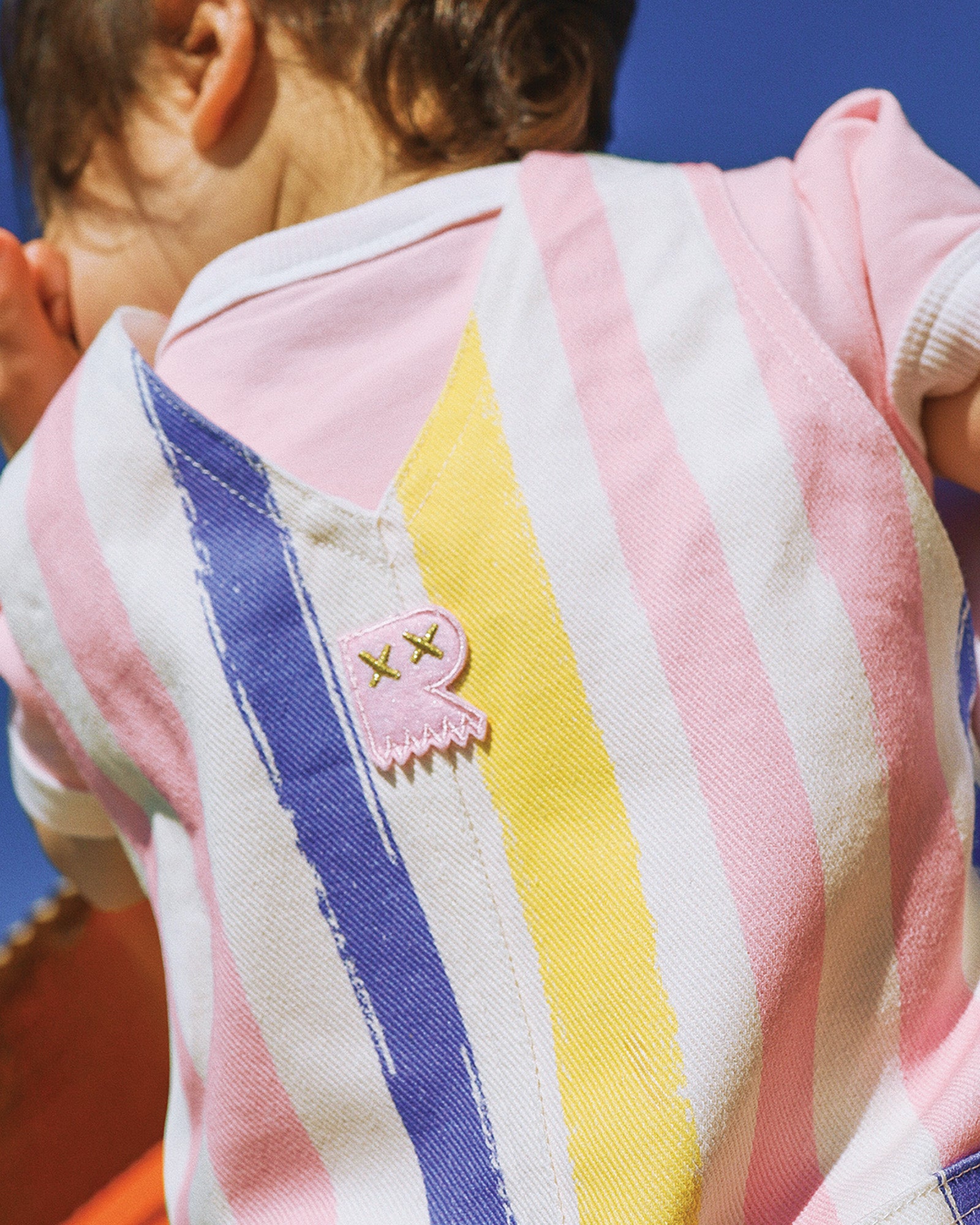 STRIPE TWIGGY BABY OVERALL