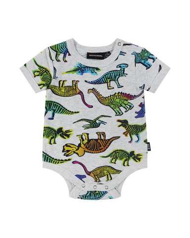 DINO POP PRINT BODYSUIT
