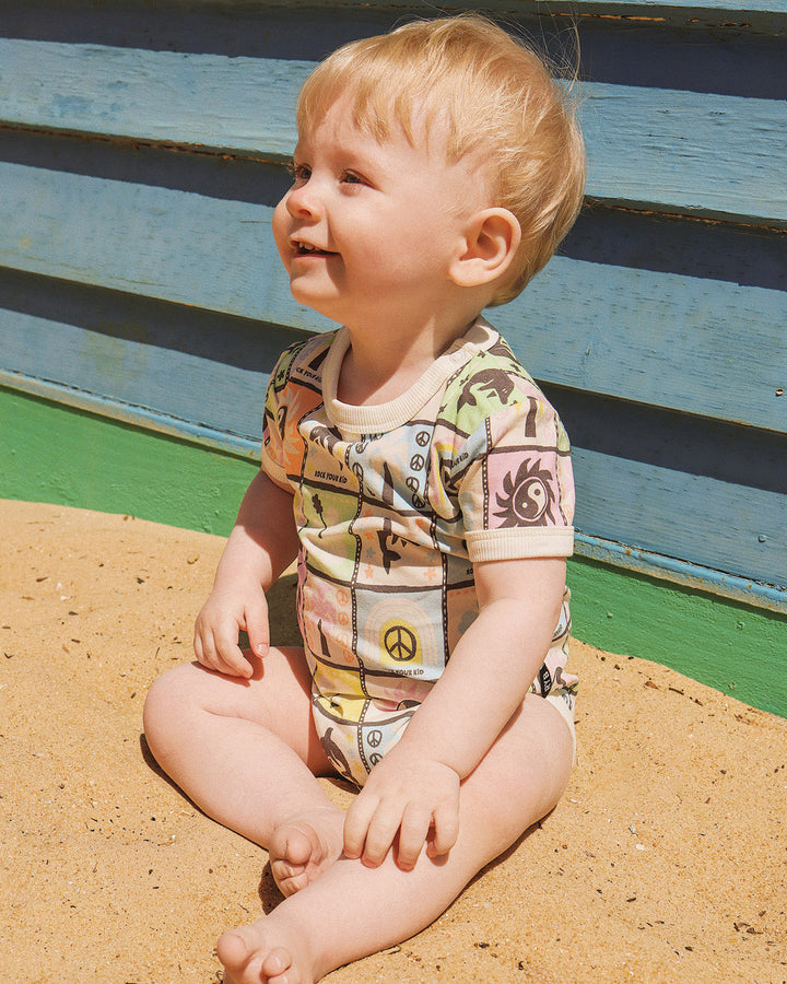 CHILL COVE PRINT BODYSUIT