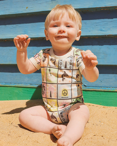 CHILL COVE PRINT BODYSUIT