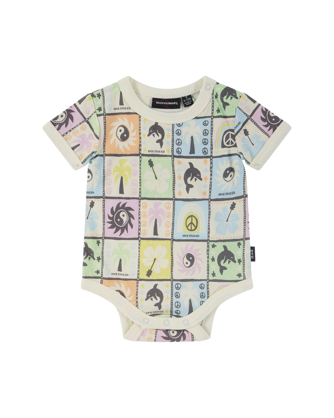 CHILL COVE PRINT BODYSUIT