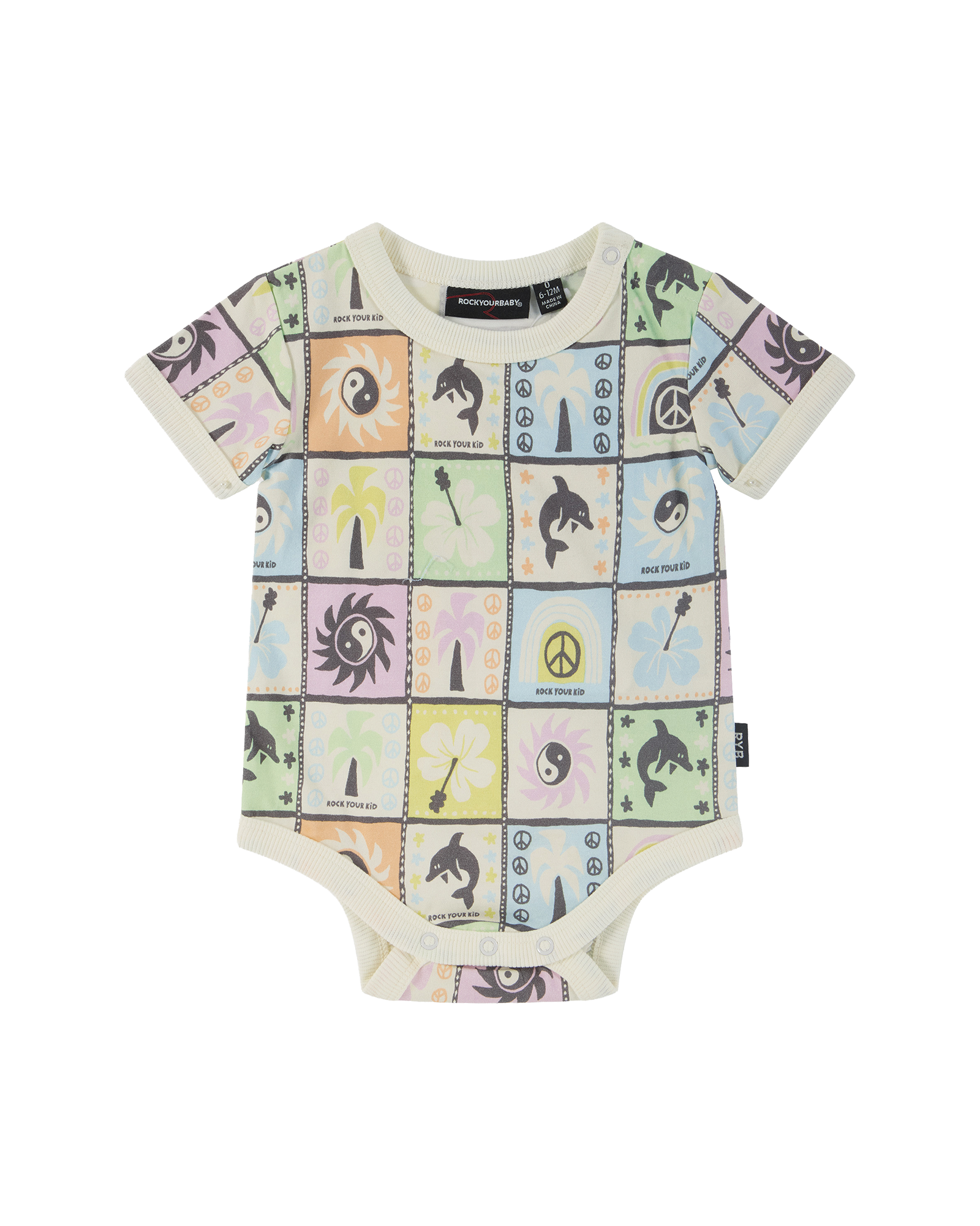 CHILL COVE PRINT BODYSUIT