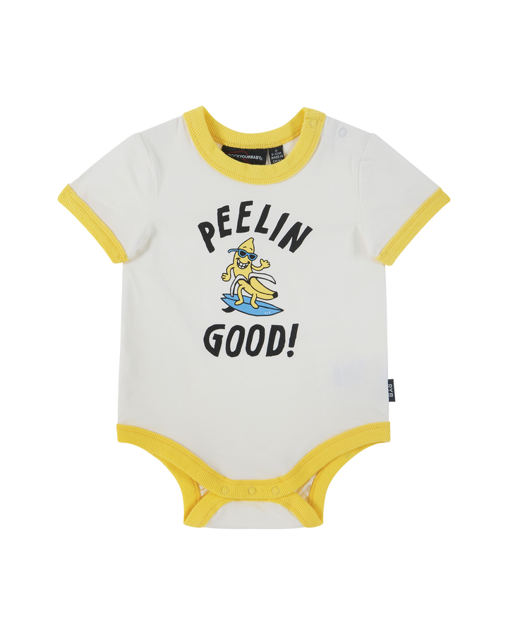 PEELIN GOOD RINGER BODYSUIT