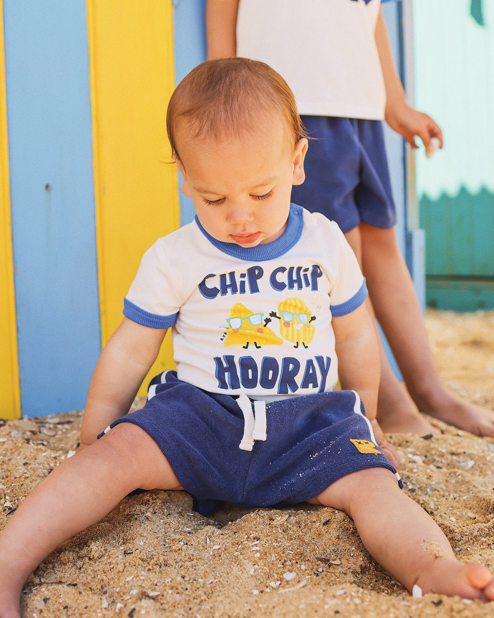 CHIP CHIP HOORAY RINGER BODYSUIT