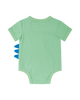 LITTLE DINO 3D BODYSUIT IN LAGOON